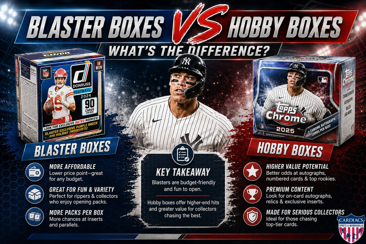 Blaster Boxes vs. Hobby Boxes: What’s the Difference?
