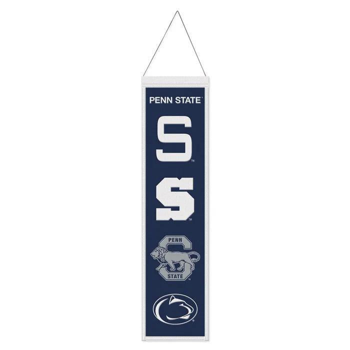 Penn State Nittany Lions College Vault Wool Banner – 8" x 32"