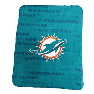 Blanket: Miami Dolphins Classic Fleece