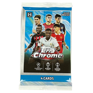 2023 Topps Chrome UEFA Soccer Hobby Lite PACK