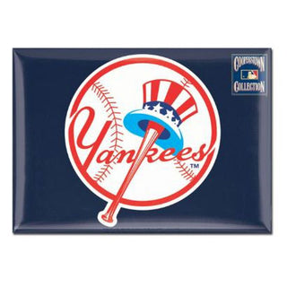 Magnet: New York Yankees - Cooperstown Metal 2.5"x3.5"