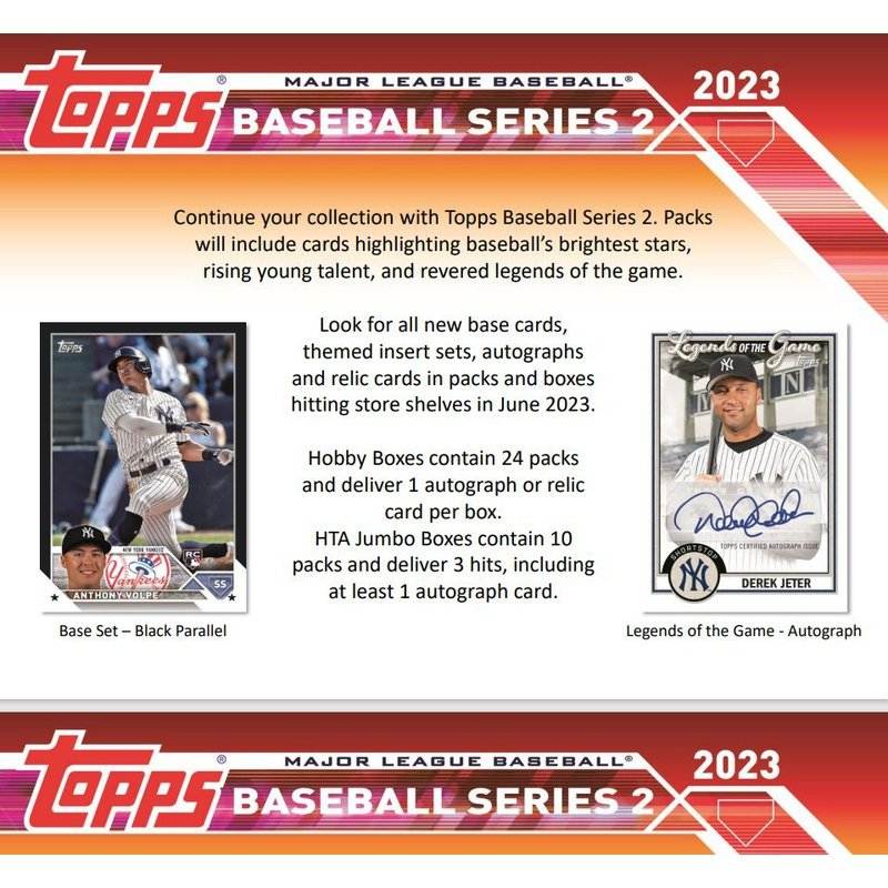 2023 Topps Series 2 Baseball Hobby Box