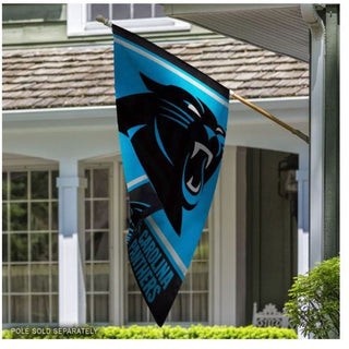 Vertical Flag: Carolina Panthers 28"x40"
