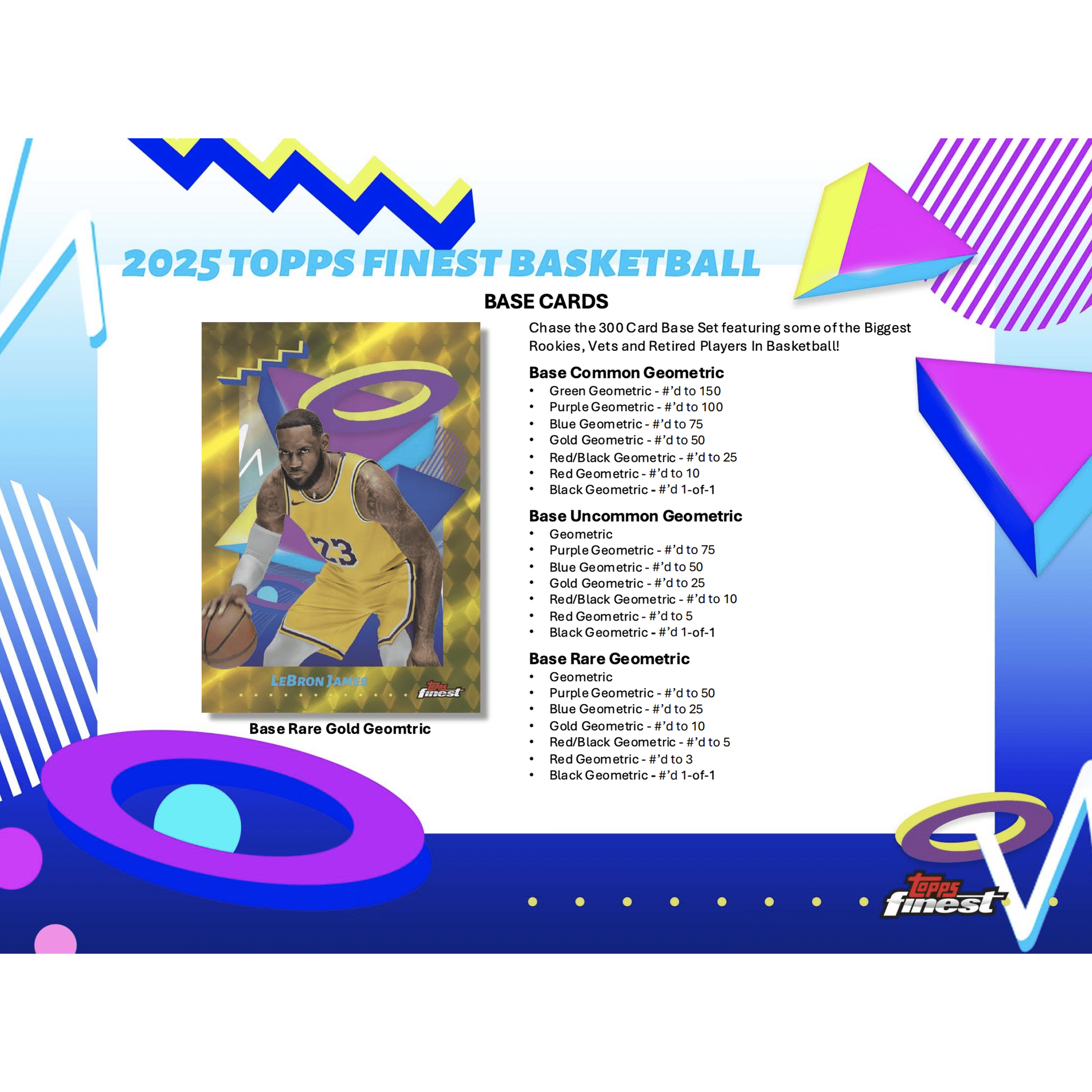 2024-25 Topps Finest Basketball Breaker's Delight Box