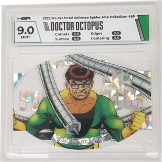 Doctor Octopus: 2022 Marvel Metal Universe Spider-Man Palladium #8P