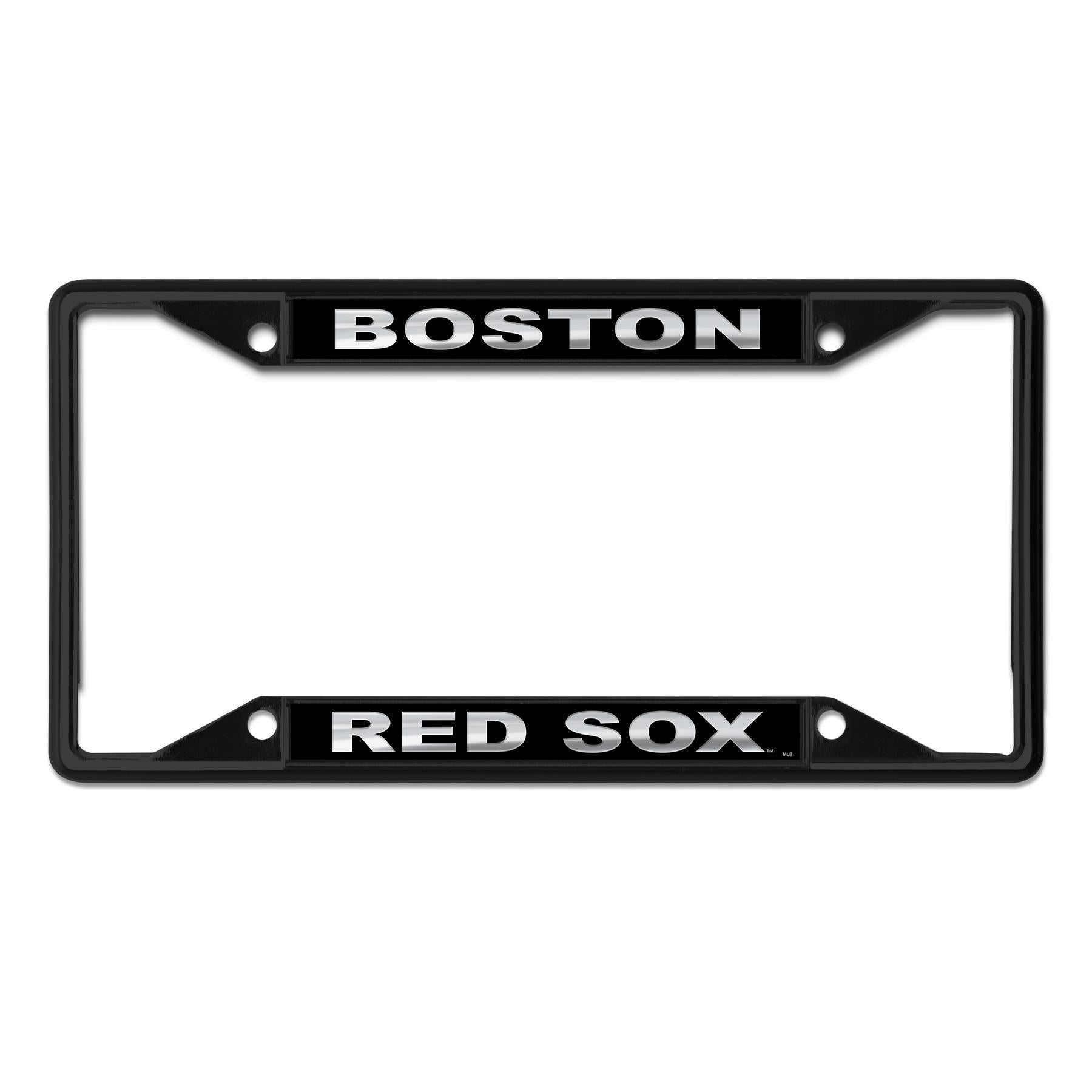Boston Red Sox License Plate Frame - Black