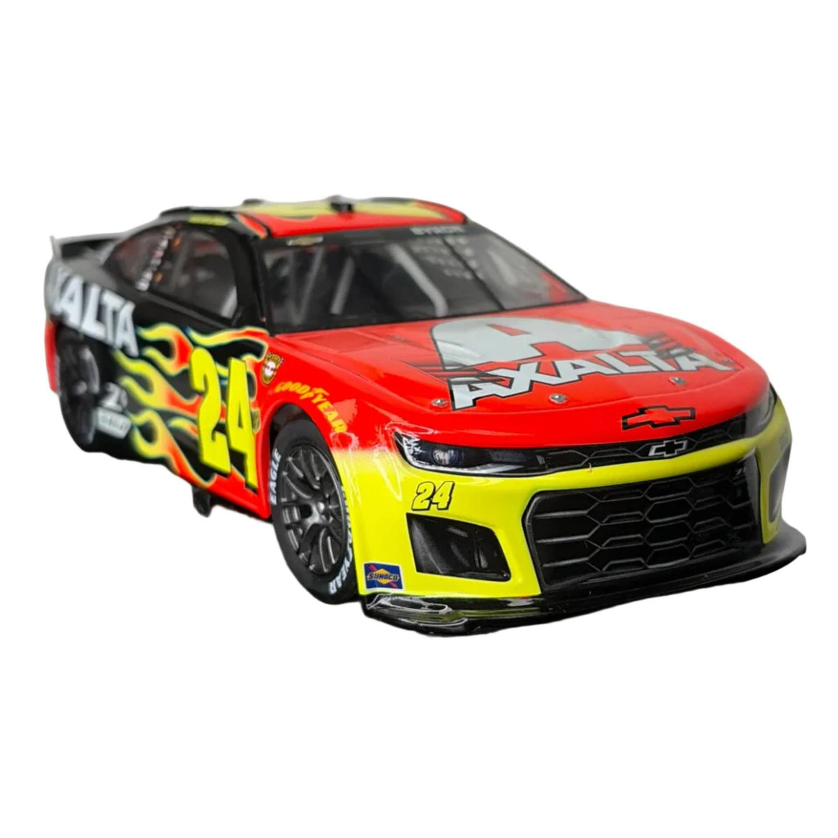 Die Cast 1:24 Scale: William Byron # 24 Axalta Throwback 2024 Camaro ZL1 1/636 - Lionel Racing Standard Finish