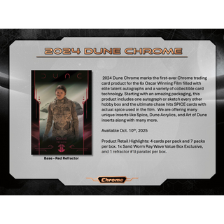 2024 Topps Dune Chrome Blaster Box
