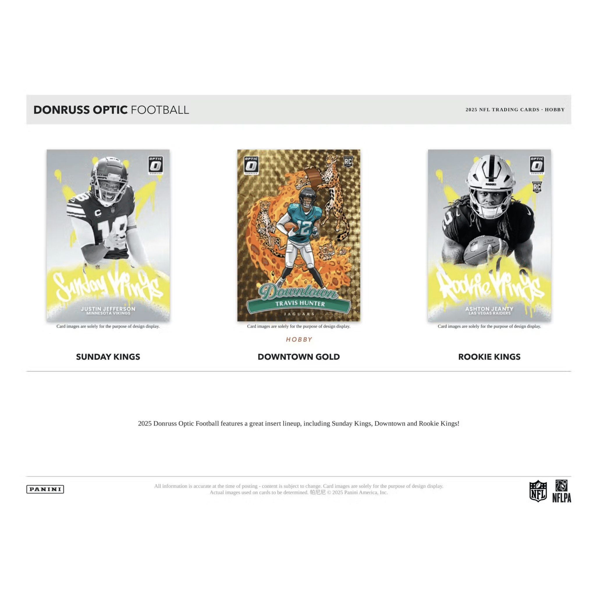 2025 Panini Donruss Optic Football Hobby Box