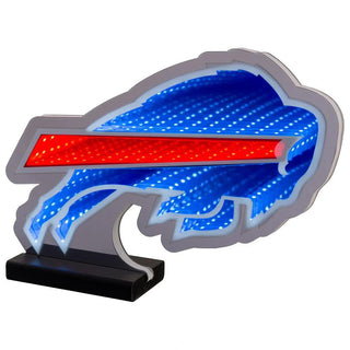 LED Infinity Logo Light: Buffalo Bills