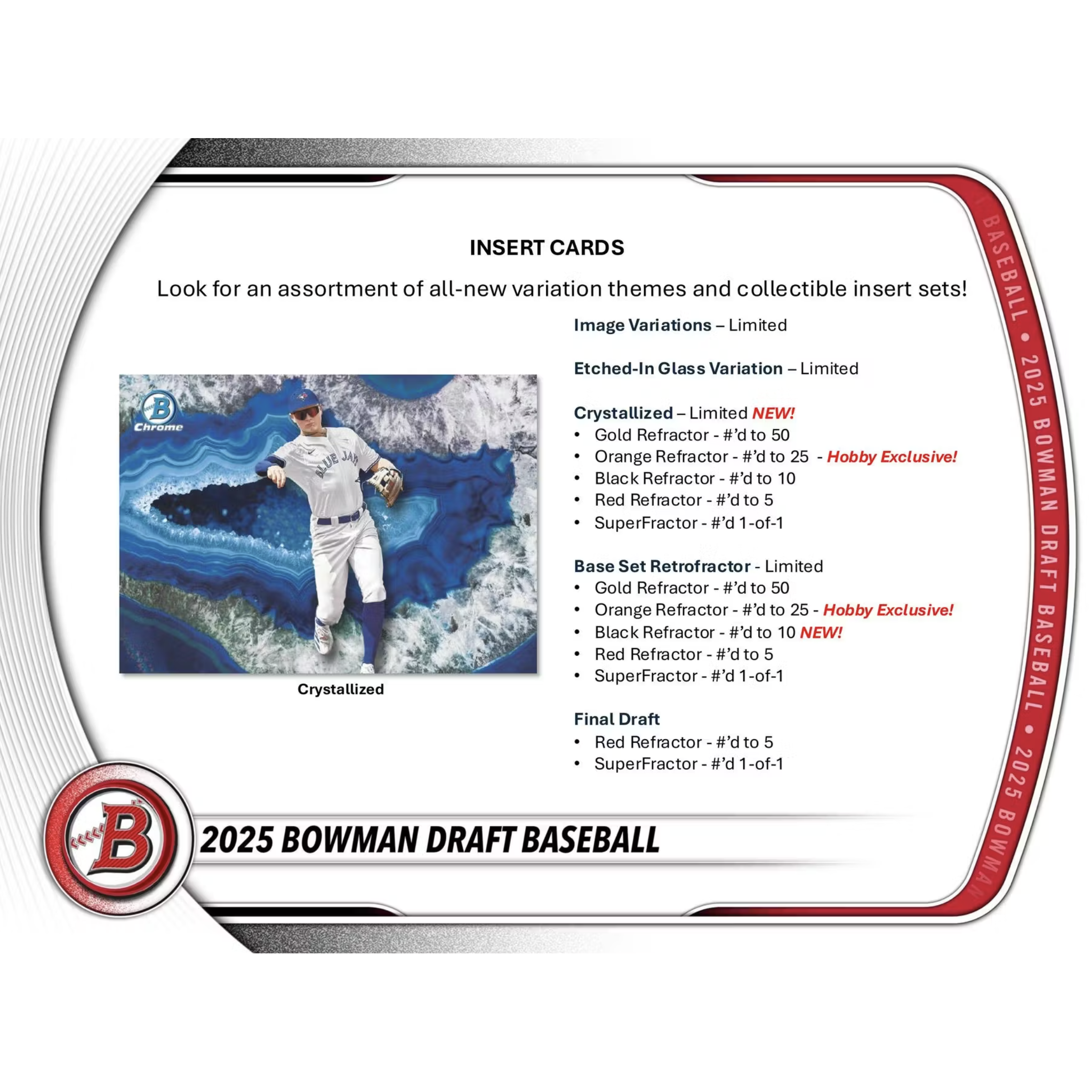 2025 Bowman Draft Baseball Hobby Jumbo Box
