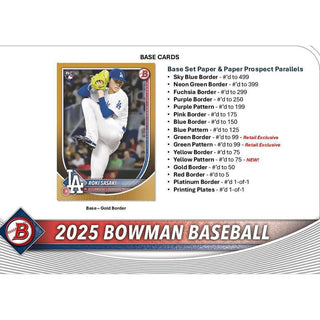 2025 Bowman Baseball Blaster Box