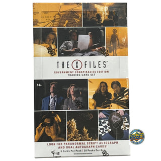2025 Upper Deck The X-Files Government Conspiracies Edition Hobby Box