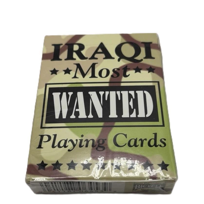 Iraqi Most Wanted Playing Cards - 2003 Commemorative Reproduction
