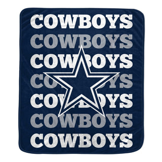 Blanket: Dallas Cowboys Repeat Refresh Premium Plush Throw – 60" x 70"