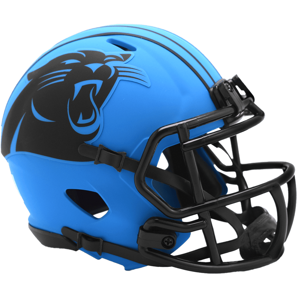 carolina panthers youth football helmet Jalen Coker Signed Speed Mini (JSA) this authentic size display helmet is perfect for all football fans and great for autographs Carolina Panthers Training Camp Day
