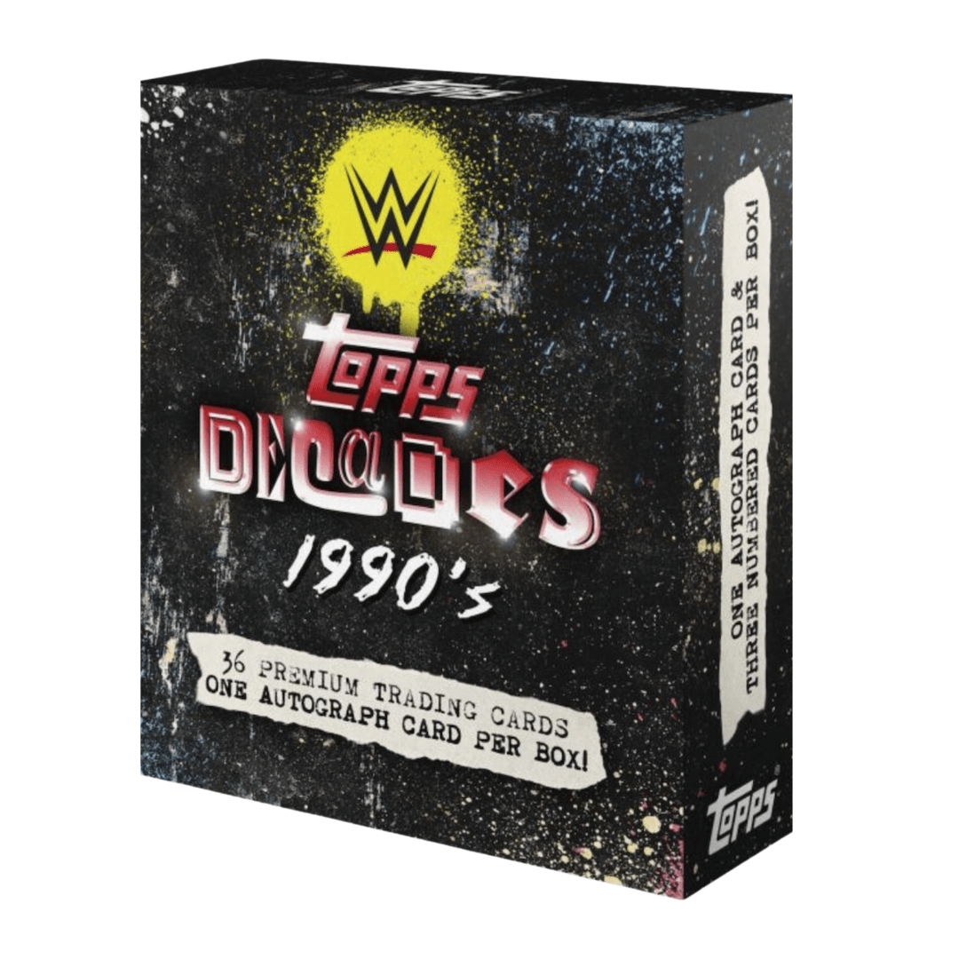 2026 Topps Decades WWE 90’s Edition Box