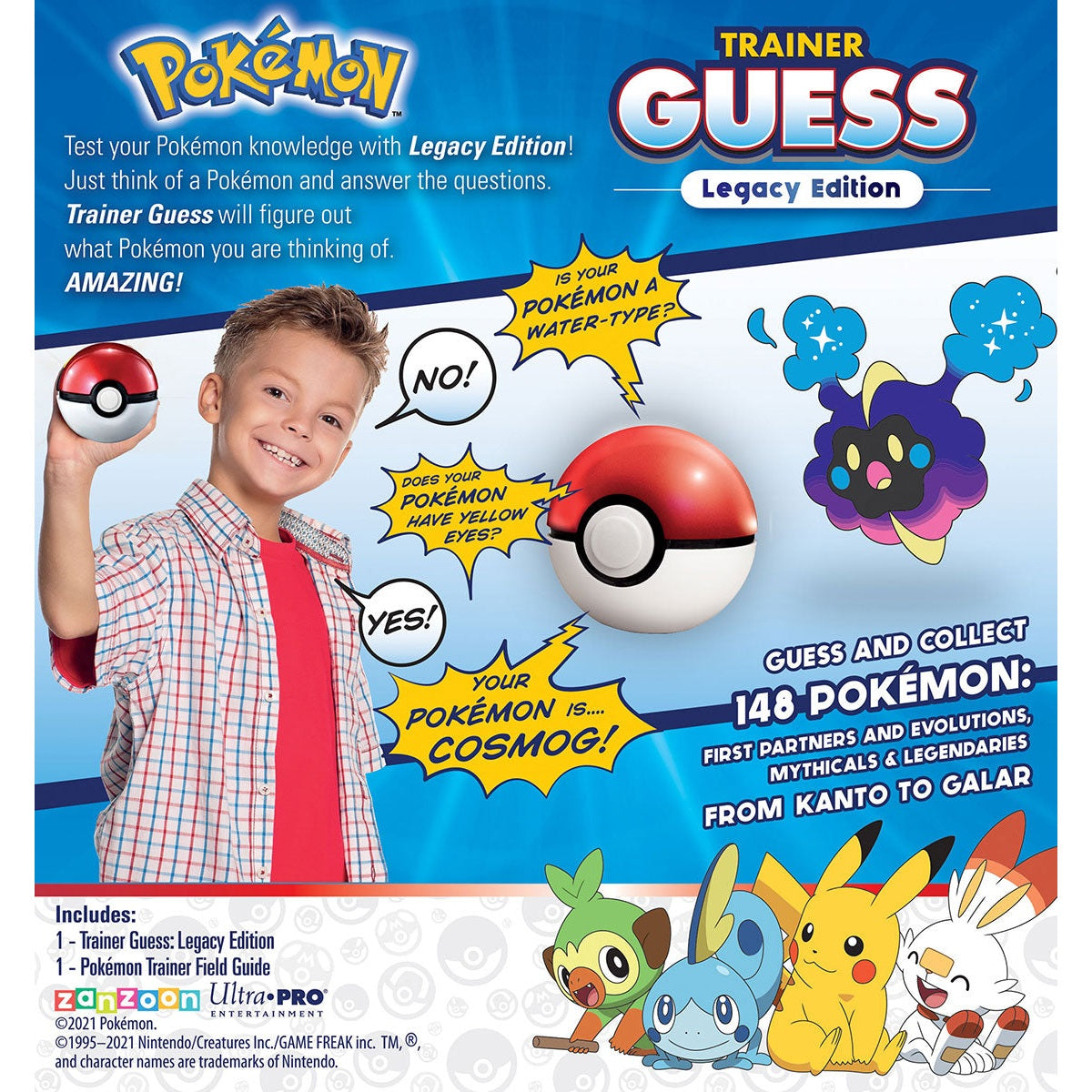 Pokémon Trainer Guess Legacy: An Electronic Game for Ages 6 and up