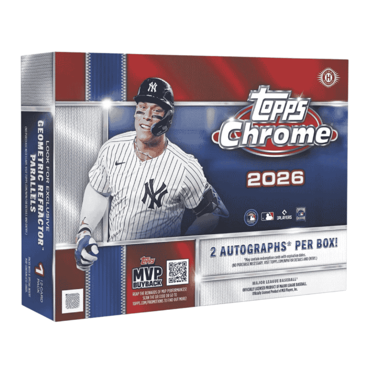 2026 Topps Chrome Baseball Breaker's Delight Box