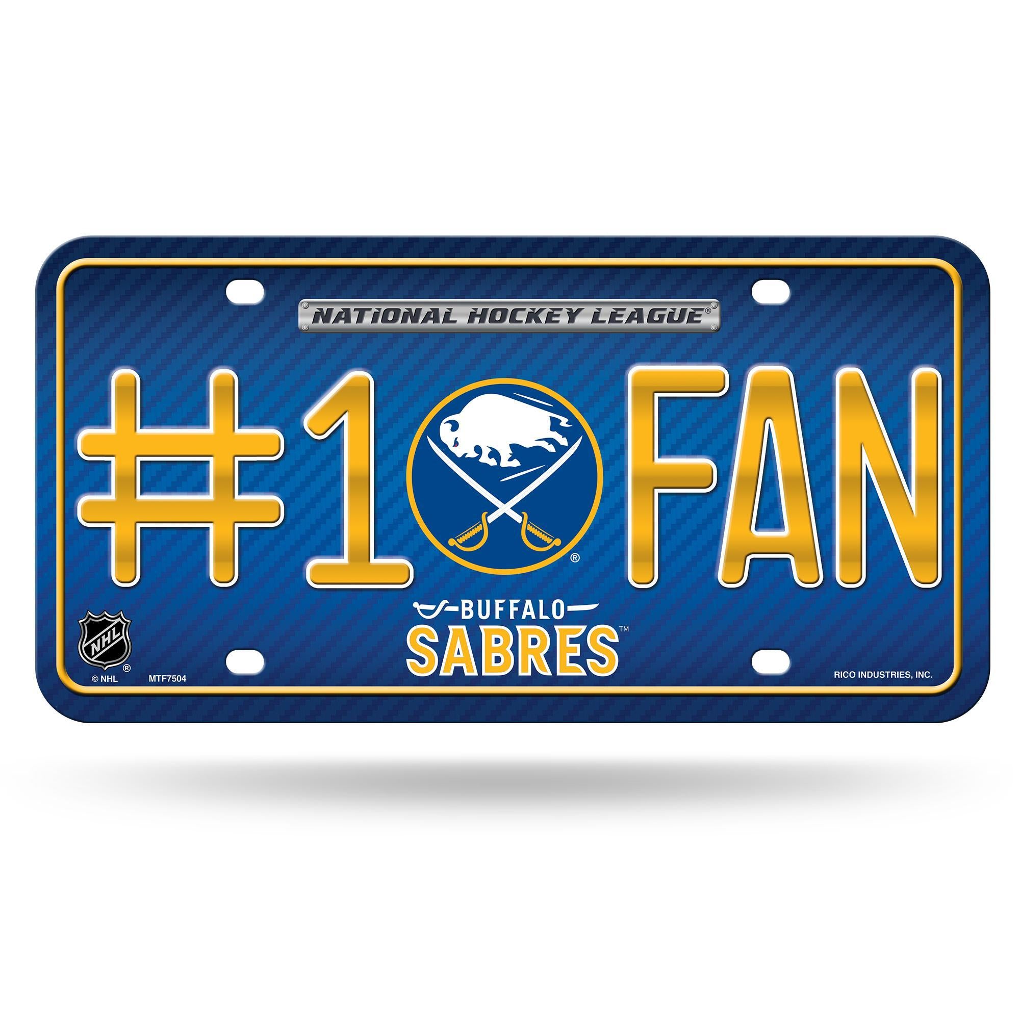 Buffalo Sabres License Plate #1 Fan
