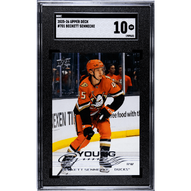 2025 Upper Deck #701 Beckett Sennecke SGC 10