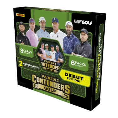 2026 Panini Contenders LIV Golf Hobby Box