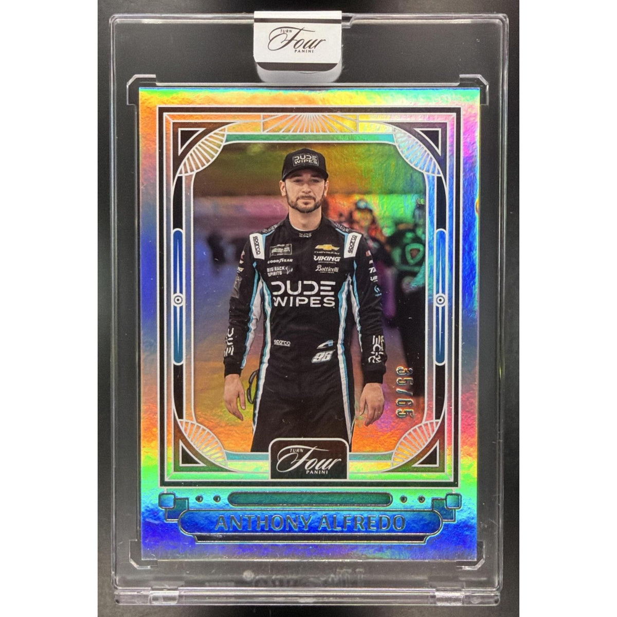 2026 Panini Four Racing Anthony Alfredo #24 35/65 Non-Graded