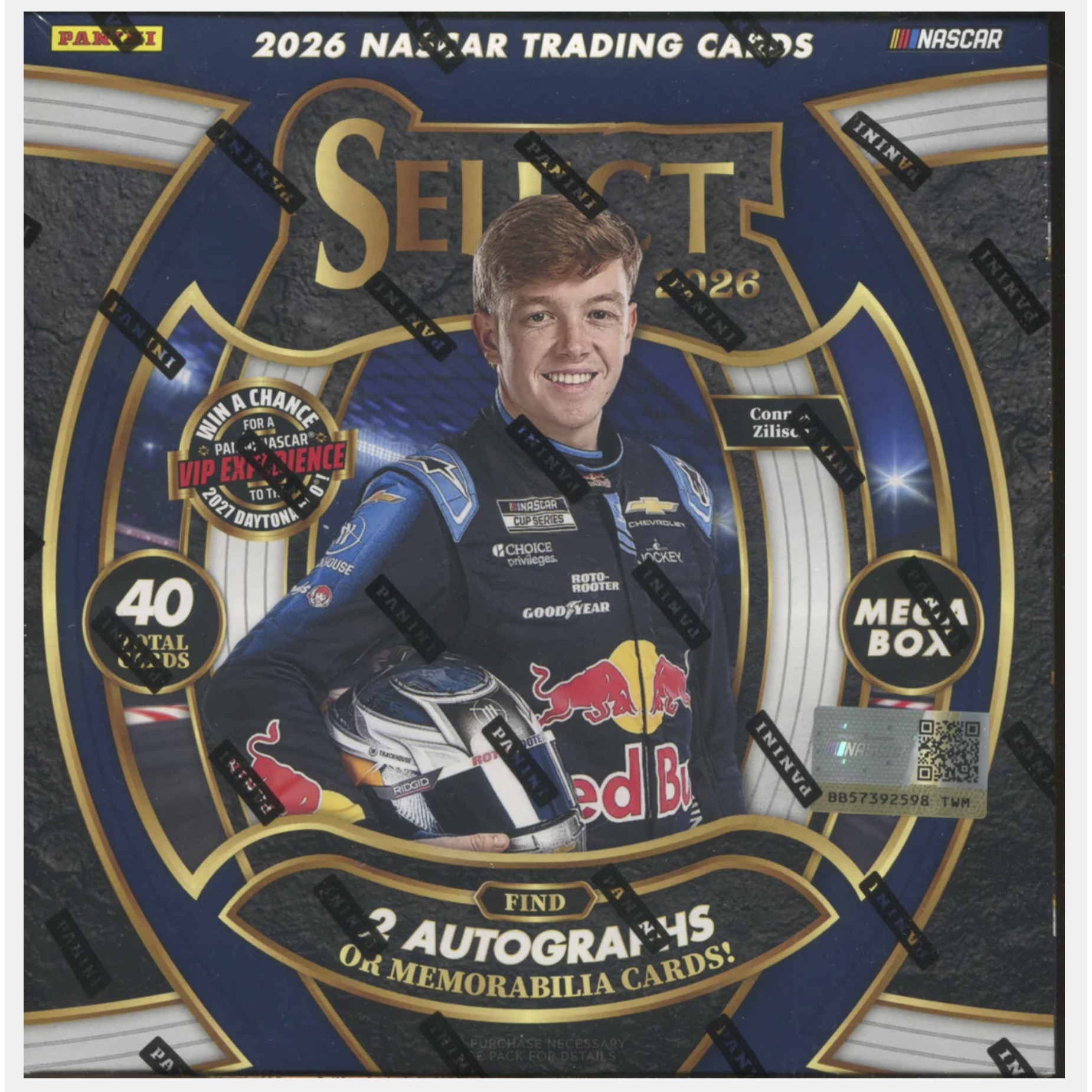 2026 Panini Select Racing Mega Box