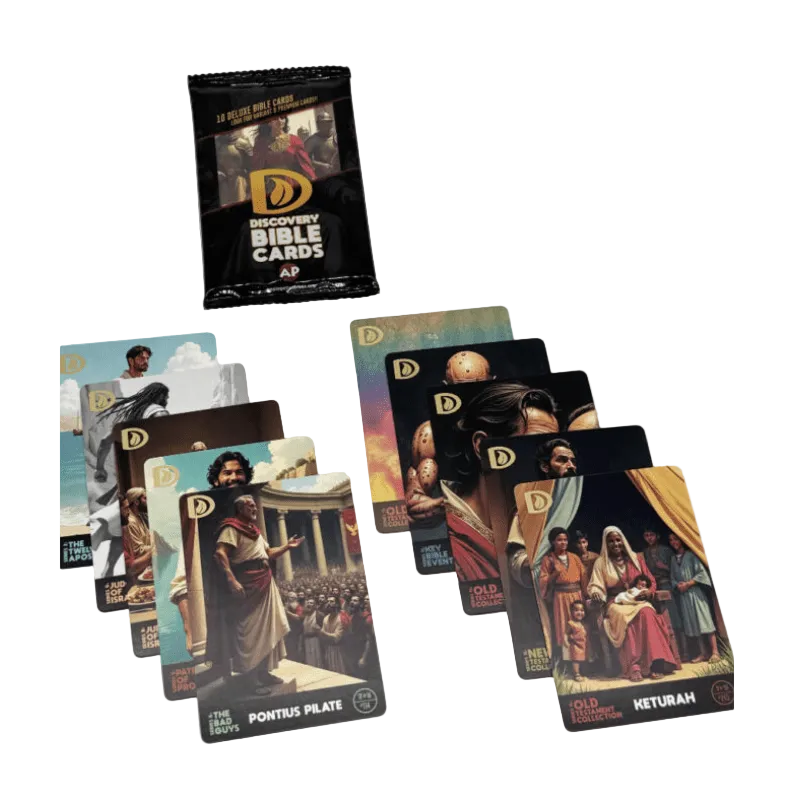 Discovery Bible Cards 5-Pack Box