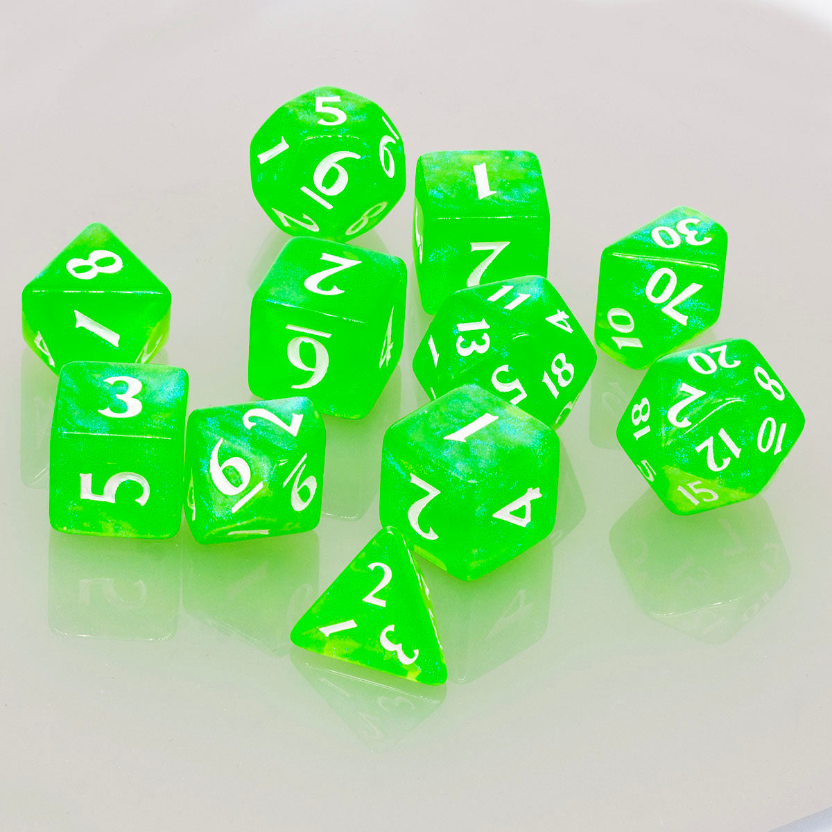 ECLIPSE® Acrylic RPG Dice Set 11ct