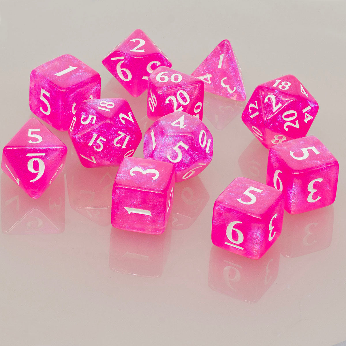 ECLIPSE® Acrylic RPG Dice Set 11ct