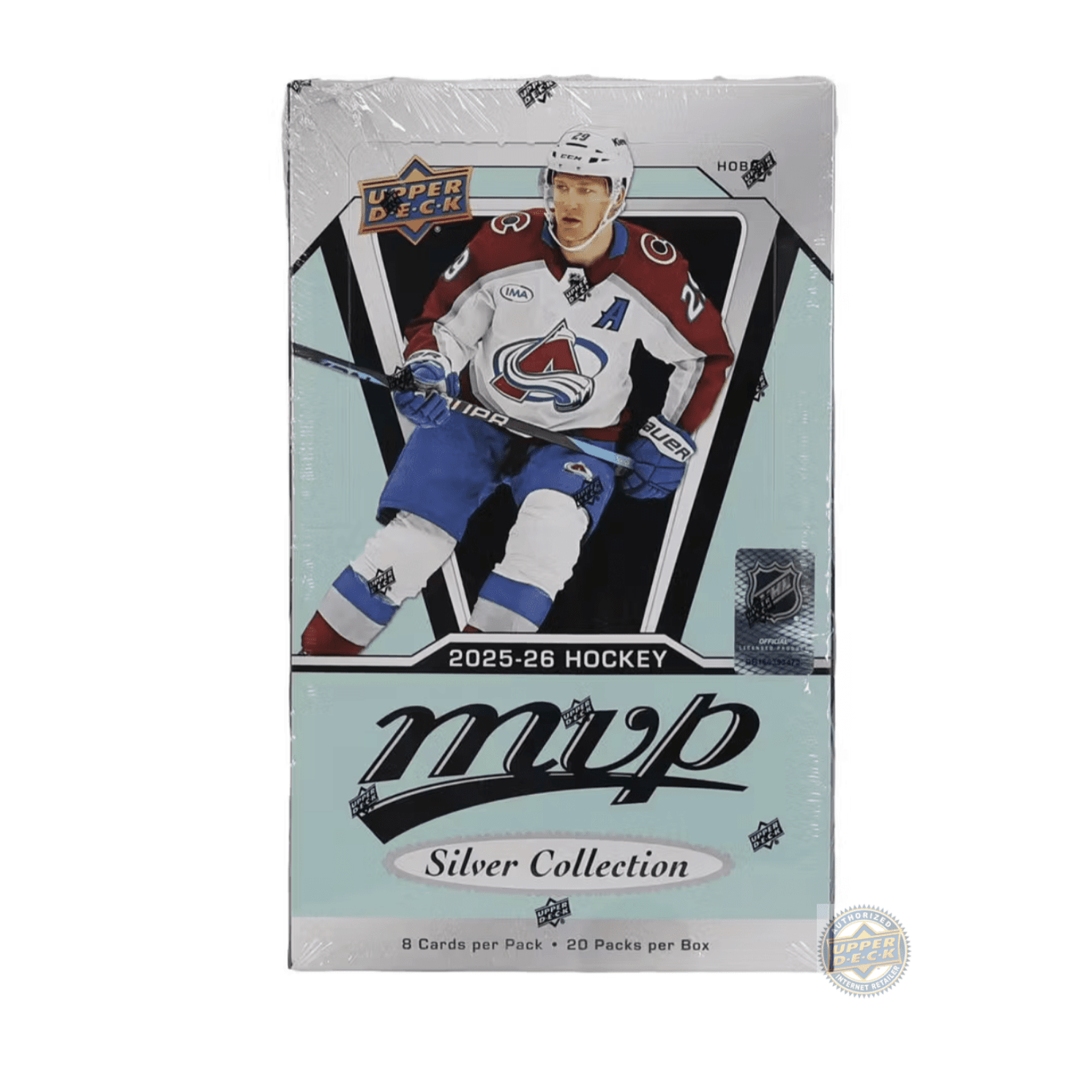 2025–26 Upper Deck MVP Silver Collection Hockey Hobby Box – CDD Exclusive