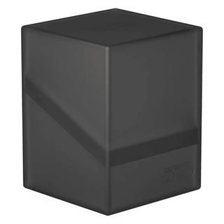 Deck Box: Ultimate Guard Boulder – Compact for 100 Double-Sleeved Cards - Onyx