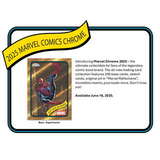 2025 Topps Chrome Marvel Comics Blaster Box