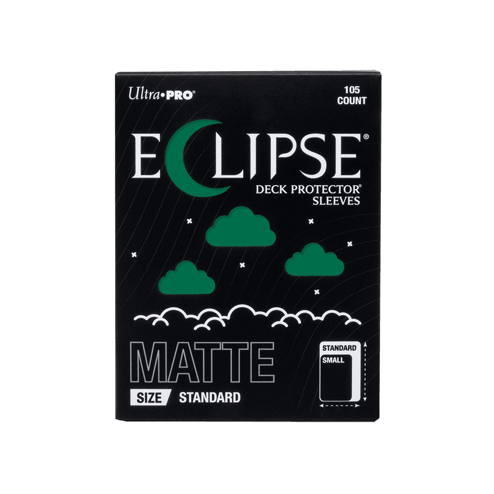ECLIPSE® Matte Standard DECK PROTECTOR® Sleeves: Forest Green - 105ct