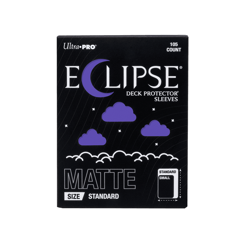 ECLIPSE® Matte Standard DECK PROTECTOR® Sleeves: Royal Purple - 105ct