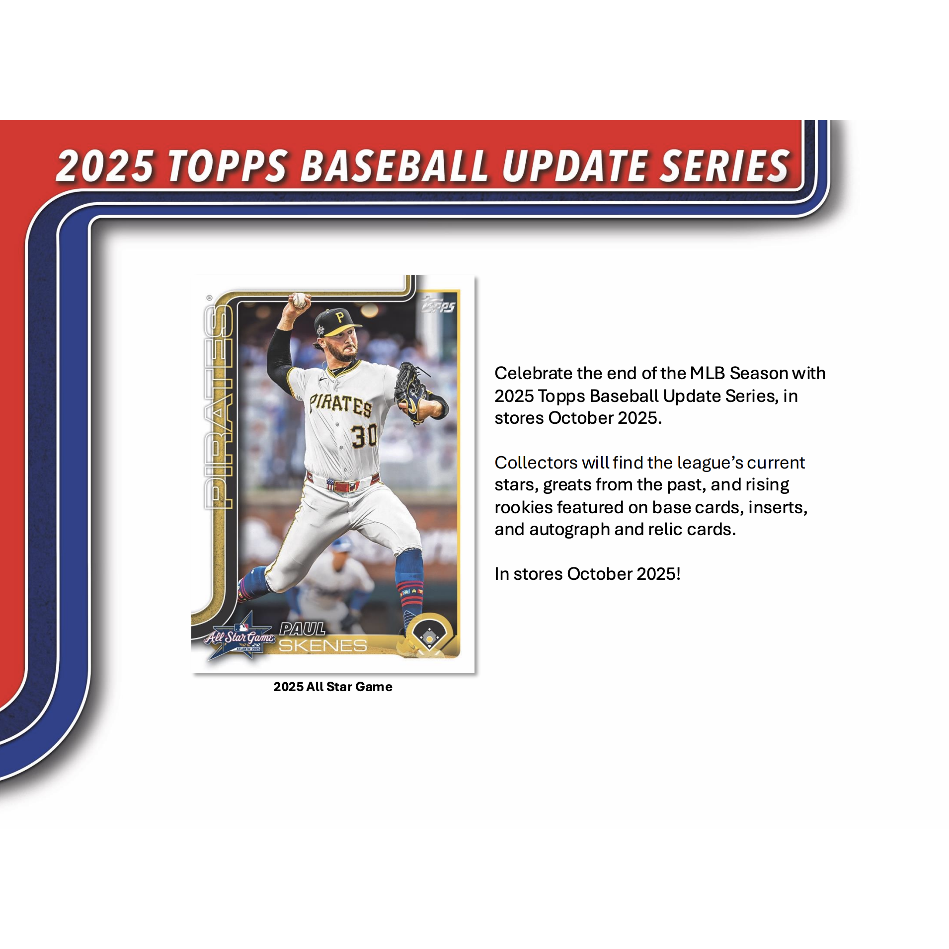 2025 Topps Update Series Baseball Blaster Box