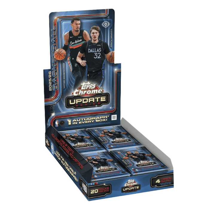 2025-26 Topps Chrome Update Series Basketball Hobby Box