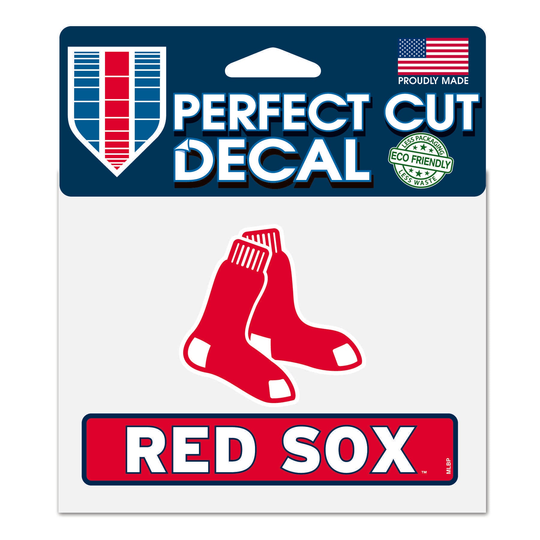Boston Red Sox Perfect Cut Color Decal – Officially Licensed MLB