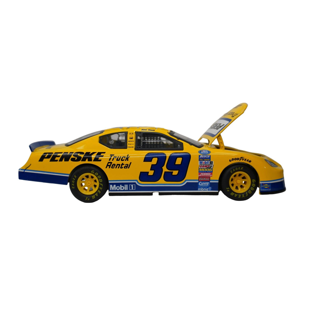 Kurt Busch #39 Penske Charger 1:24 Die Cast Autographed