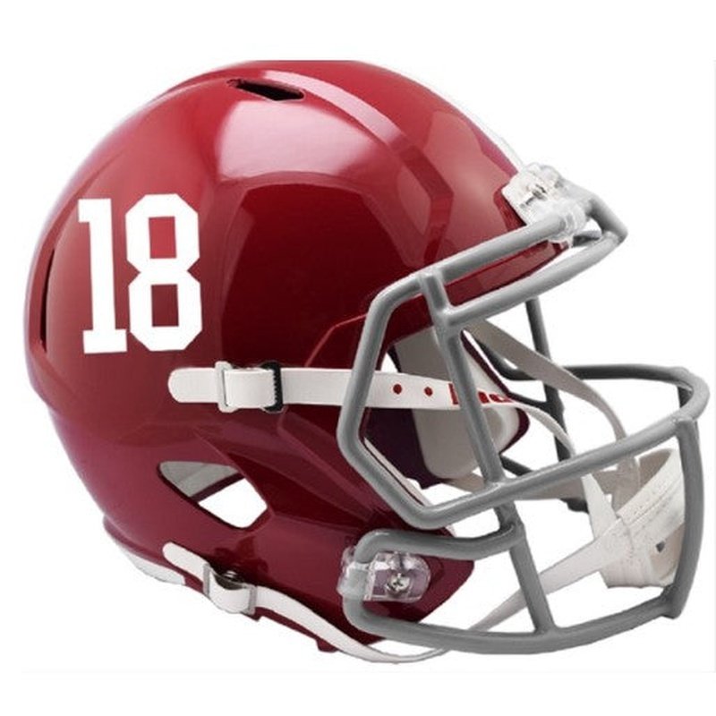 Mini Helmet: Alabama Crimson Tide - Speed Style #18