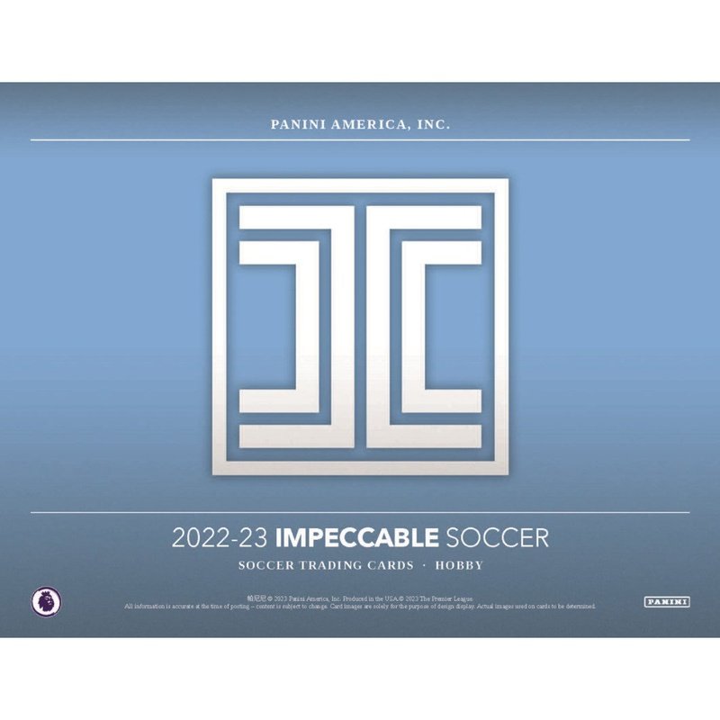 2022-23 Panini Impeccable Soccer Hobby Box