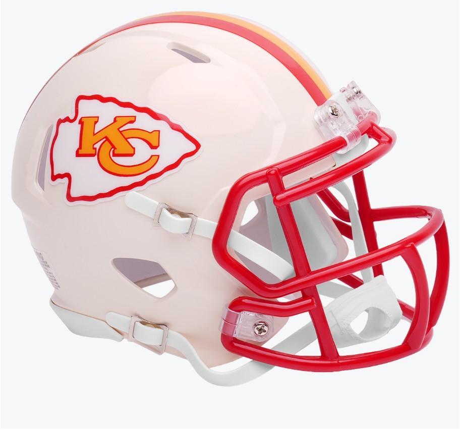 Kansas City Chiefs Retro Speed Mini Football Helmet