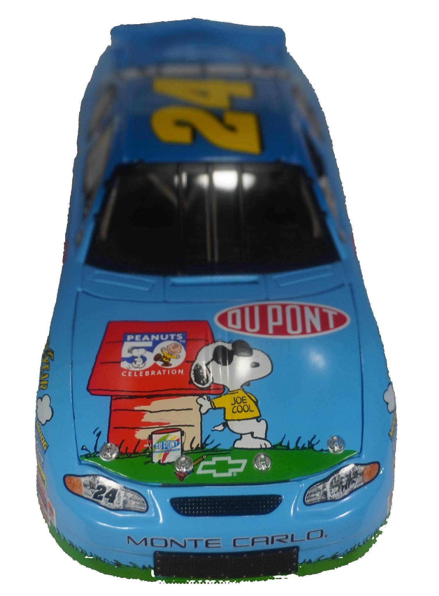 Jeff Gordon #24 DuPont PEANUTS 2000 Monte Carlo 1:24 Die-Cast by Action Racing