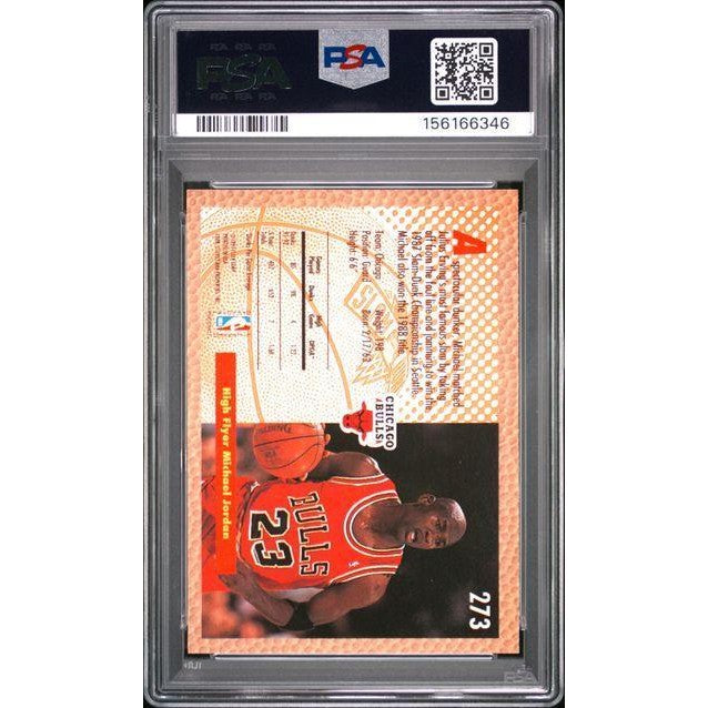 Michael Jordan 1992 Fleer #273 PSA 8