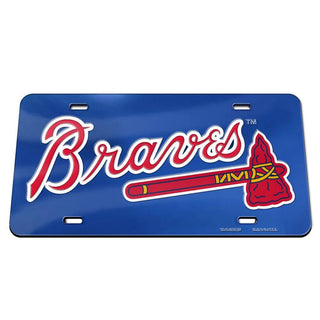 License Plate: Atlanta Braves