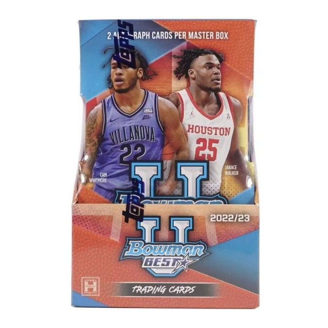 2022-23 Bowman University Best Basketball Hobby Master Box