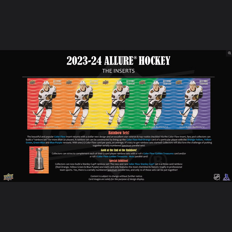 2023-24 Upper Deck Allure Hockey Hobby Box