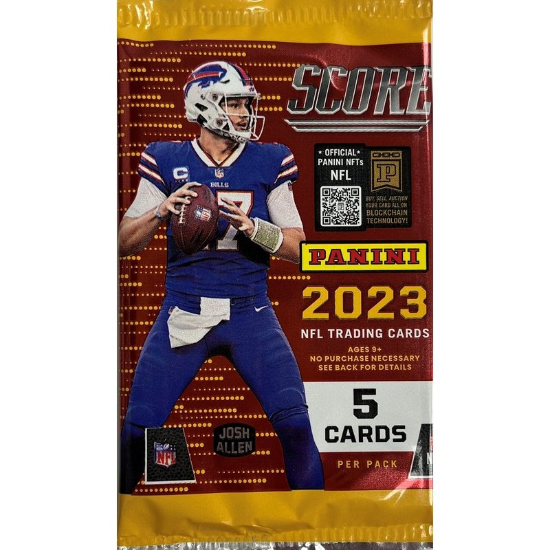 2023 Score Gravity Feed Football Pack