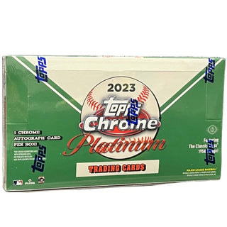 2023 Topps Chrome Platinum Baseball Hobby Box (PRE-SALE)